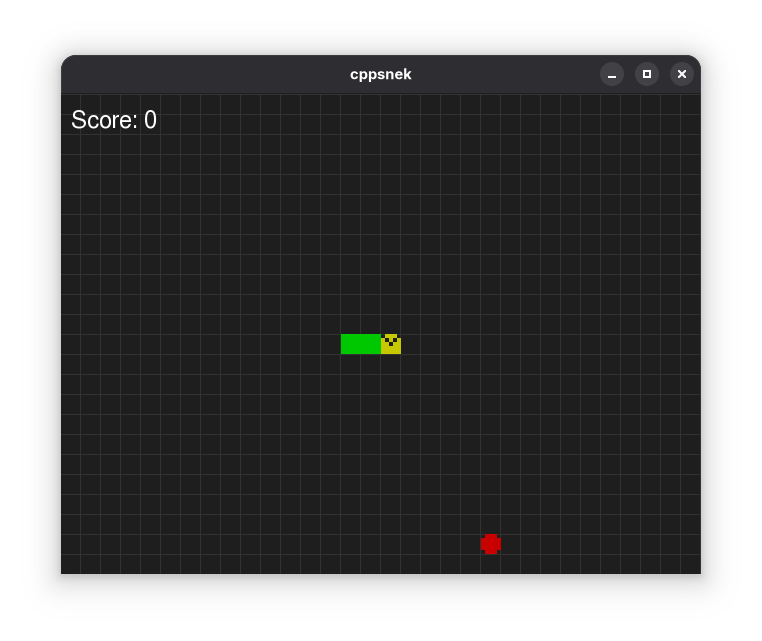 Snake Game Screenshot